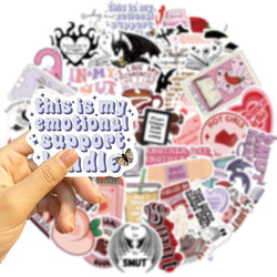 Bookish Smutty Stickers Cartoon Decals Waterproof Laptop Phone Guitar Skateboard (Online Order Only)