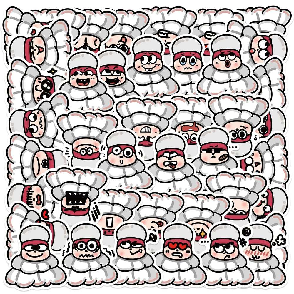 40Pcs Funny Badminton Emoticon Stickers for Laptop, Phone, Suitcase, Scrapbooking, Stationery, Toy Gift (ONLINE ORDER ONLY)