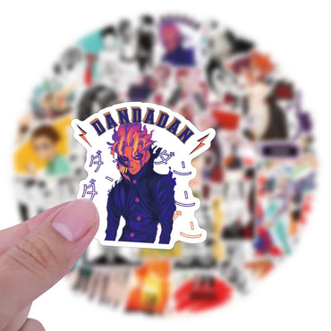 10/30/55PCS DANDADAN Cartoon Stickers Caricature Graffiti Sticker Scrapbook Luggage Laptop Guitar Car Bike Decals Funny Kids Toy (ONLINE ORDER ONLY)