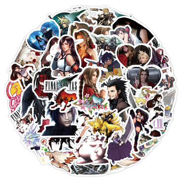 10pcs Waterproof Cartoon Graffiti Stickers for Skateboard, Luggage, Guitar, Laptop (ONLINE ORDER ONLY)