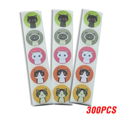 100-500pcs Animal Sticker School Teacher Student Cartoon Sticker Sealing Label Christmas Gift Scrapbook Stationery Sticker (ONLINE ORDER ONLY)