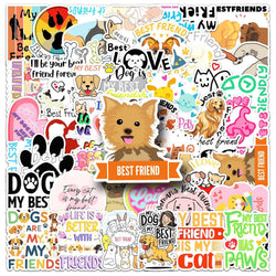 Pets Stickers Pack - Waterproof, DIY, Funny, Guitar & Laptop Decoration (Online Order Only)