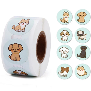 100-500pcs Teacher Reward Sticker Fun Motivation Cat Dog Stickerfor School Teacher Student Stationery Stickers Kids (ONLINE ORDER ONLY)