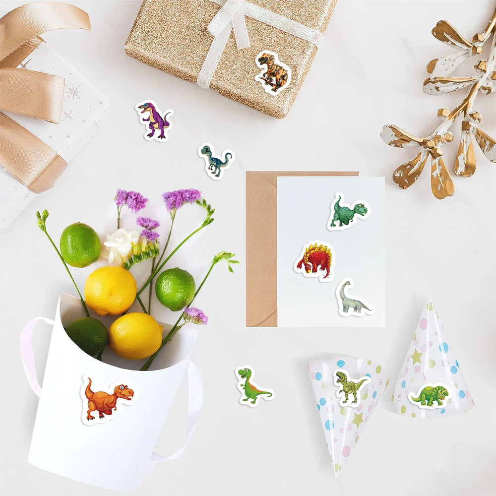 500pcs Animals Dinosaur Stickers for Kids School Classroom Reward Encourage Stickers for Students Teachers DIY Craft (Online Order Only)