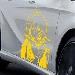 Japanese Anime Car Sticker Individual Decoration Door Donnet External Parts Waterproof Die-Cutting PVC Vinyl Decals (ONLINE ORDER ONLY)
