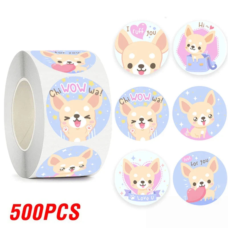 100-500pcs  Cute Reward Stickers Animal Sticker for Kid Classic Toy Gift Decor School Teacher Encouragement Sticker (ONLINE ORDER ONLY)