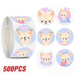 100-500pcs  Cute Reward Stickers Animal Sticker for Kid Classic Toy Gift Decor School Teacher Encouragement Sticker (ONLINE ORDER ONLY)
