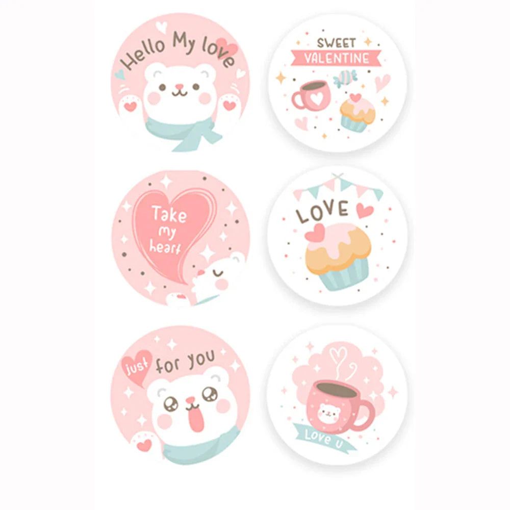 100-500pcs Cute Reward Stickers for Kids Children Kindergarten School Encouragement Students Games Toy Animals Stationery Labels (ONLINE ORDER ONLY)