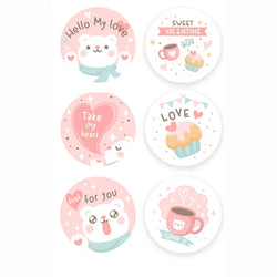 100-500pcs Cute Reward Stickers for Kids Children Kindergarten School Encouragement Students Games Toy Animals Stationery Labels (ONLINE ORDER ONLY)