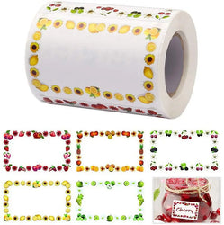 Wholesale 250 Stickers/rolls Color Border Name Stickers Classification Marks Sticker Sticker Label Office Stationery (ONLINE ORDER ONLY)