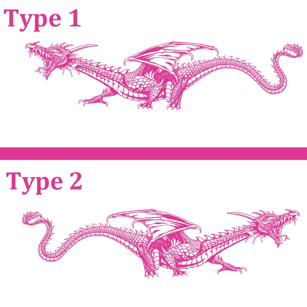 Anime Detachment Car Stickers Beasts And Dragons Picture Decoration Body  Movement Style Die Cutting Waterproof PVC Vinyl Decals (ONLINE ORDER ONLY)