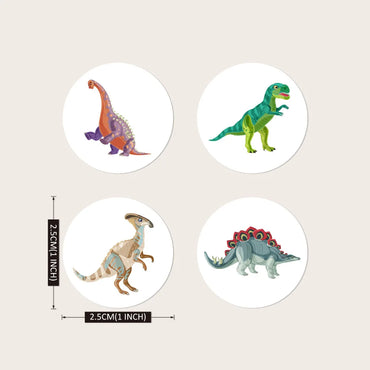 100-500pcs Cartoon Animal Reward Sticker Label Thank You Cute Game Sticker DIY Gift Sealing Label Decoration Supple (ONLINE ORDER ONLY)