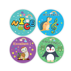 100-500pcs Cute Cartoon Reward Stickers For Kids School Teacher Supplies For Classroom Potty Training Sticker Motivational Label (Online Order Only)