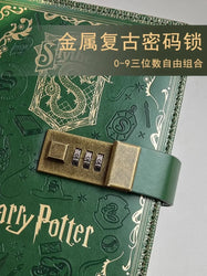 Harry Potter Journal Notebook - 5 Variants with combination lock (ONLINE ORDER ONLY)