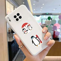 100-500pcs Penguin Animal Sticker Merry Christmas Stickers Christmas Theme Seal Labels For DIY Gift Baking Package Envelope (ONLINE ORDER ONLY)