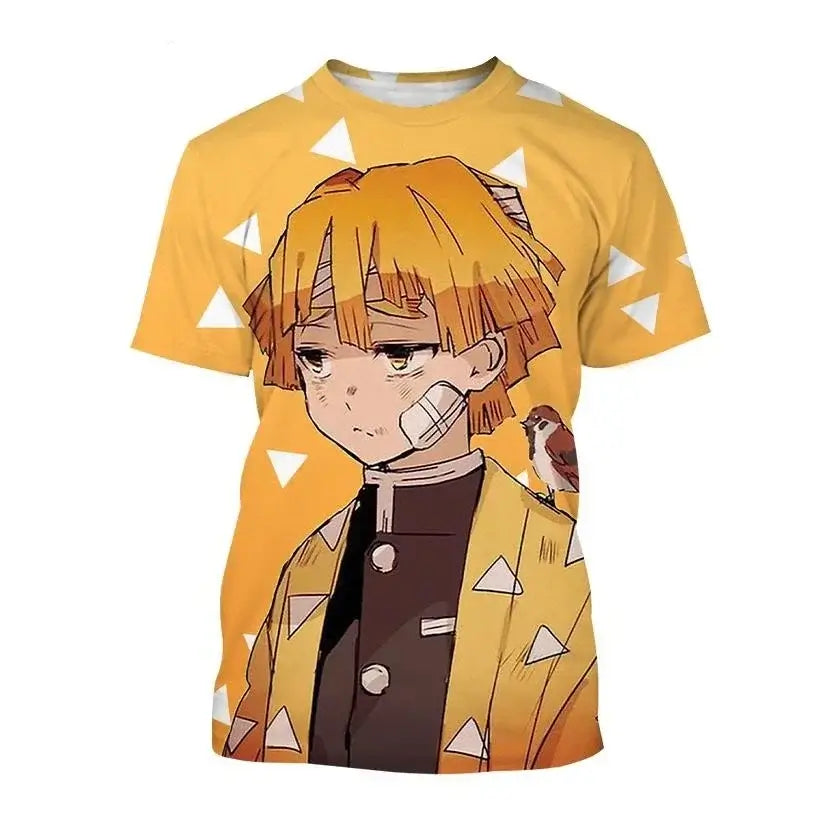Demon Slayer Nezuko Shinobu T-shirt 3D Fashion Print (ONLINE ORDER ONLY)