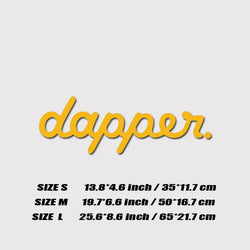 "dapper"decal,creative&fashion decal with high high quality for car trucks motorcycles !For a Unique look! (ONLINE ORDER ONLY)