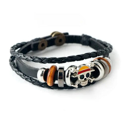 Anime Woven Cowhide Bracelet – Multilayer Buckle Gift (ONLINE ORDER ONLY)