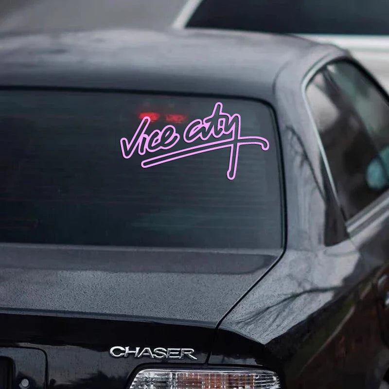 GTA “VICE CITY”decal,creative&fashion stickers for game lovers&fans,high quality sticker for cars trucks motorcycles &laptops! (ONLINE ORDER ONLY)