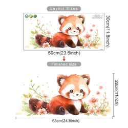 Raccoon Wall Stickers for Kids Room Nursery Decor (ONLINE ORDER ONLY)