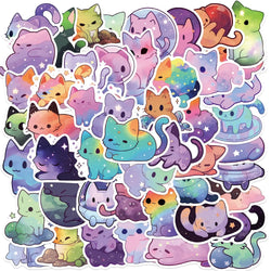Kawaii Cat Stickers 10/30/50PCS Aesthetic Scrapbooking Decoration (ONLINE ORDER ONLY)
