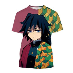 Demon Slayer Nezuko Shinobu T-shirt 3D Fashion Print (ONLINE ORDER ONLY)