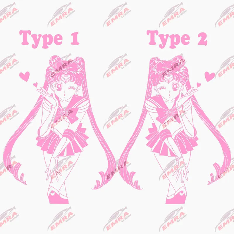 Anime Sticker For Car Sticker Maiden Whole Body Decoration External Accessories Waterproof  PVC Vinyl Decals (ONLINE ORDER ONLY)