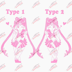 Anime Sticker For Car Sticker Maiden Whole Body Decoration External Accessories Waterproof  PVC Vinyl Decals (ONLINE ORDER ONLY)