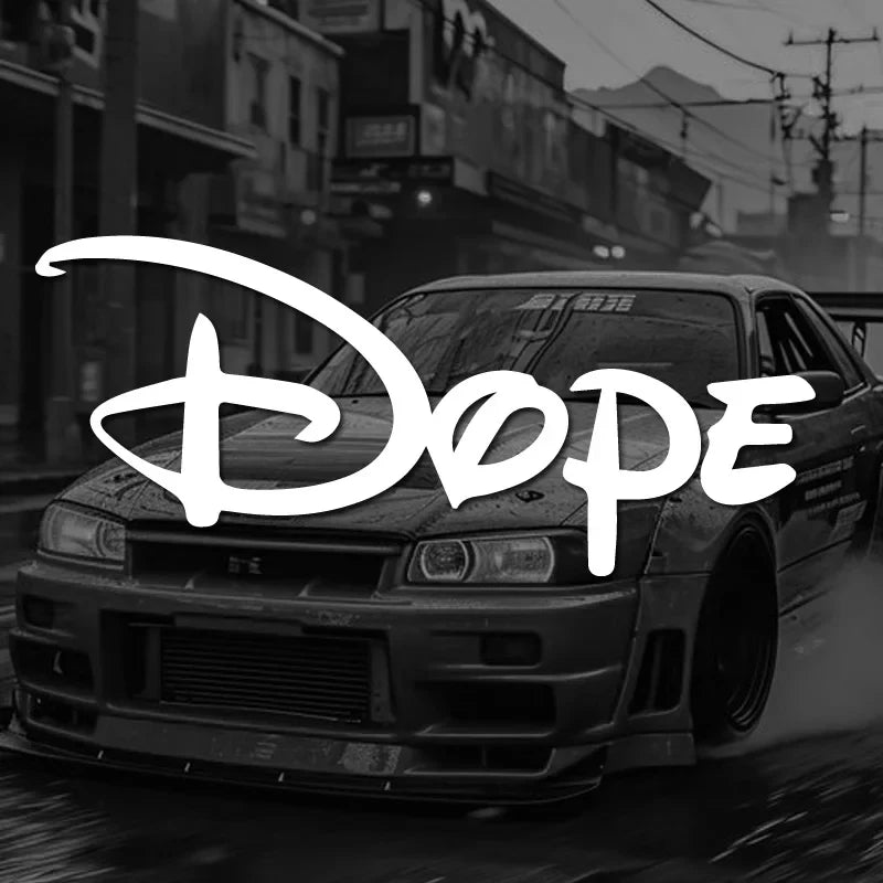"DOPE" Stickers,a particular style stickers with cute and funny for cars trucks motorcycles and laptops! (ONLINE ORDER ONLY)