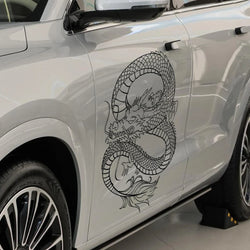 Anime Detachment Car Sticker Dragon Body Big Picture Decoration Body Movement Style Die Cutting Waterproof PVC Vinyl Decals (ONLINE ORDER ONLY)