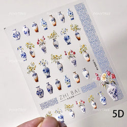 Black Cat Kitten Glasses Camera Timepiece Shoe Notebook Vase Pen Teapot Bowknot Item Adhesive Nail Art Stickers Manicure Decals (Online Order Only)