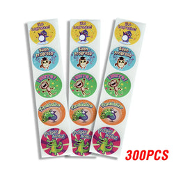100-500pcs Animal Sticker School Teacher Student Cartoon Sticker Sealing Label Christmas Gift Scrapbook Stationery Sticker (ONLINE ORDER ONLY)
