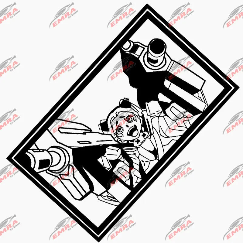 Lolicon Car Sticker Window Decoration Anime Beautiful Girl Stickers Laptop Computer Auto Parts Die Cutti Vinyl Decal (ONLINE ORDER ONLY)