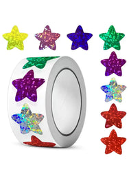 500 Holographic Venus Stickers Roll - Reward, Crafts, Classroom Supplies (ONLINE ORDER ONLY)
