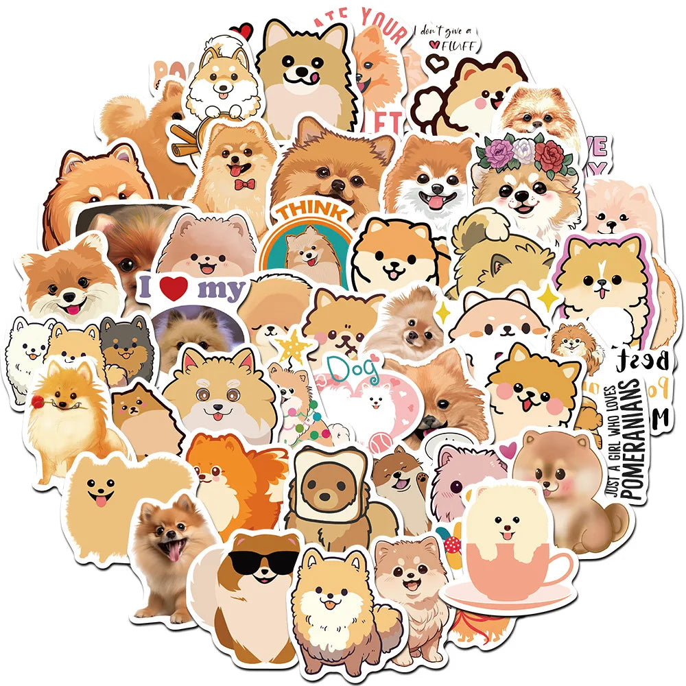 Cute Cartoon Animal Stickers for Suitcase, Skateboard, Laptop, Phone - 10/30/50Pcs Decal Set (ONLINE ORDER ONLY)