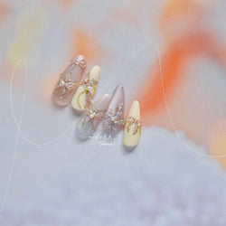 Bowknot Ribbon Butterfly Jelly Shiny Sparkling Delicate Charming Bow Tie 5D Nail Art Decorations Stickers DIY Manicure Decals (ONLINE ORDER ONLY)