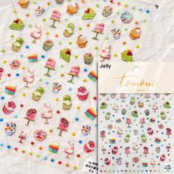 Colorful Swimsuit Bikini Fresh String Bag Vegetables Fruits Summer Beach Underwear Sunscreen Nail Art Stickers Manicure Decals (ONLINE ORDER ONLY)