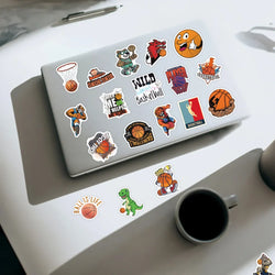 10/30/50PCS New Love Basketball Graffiti Stickers Waterproof Luggage Notebook Skateboard Refrigerator Stickers Wholesale (ONLINE ORDER ONLY)