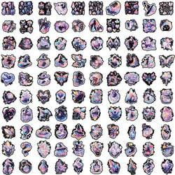 10/30/50/100pcs Cute Cool Cartoon Art Witch Magic Sticker Vinyl Waterproof Decals Laptop Suitcase Phone Decoration Sticker Toys (ONLINE ORDER ONLY)