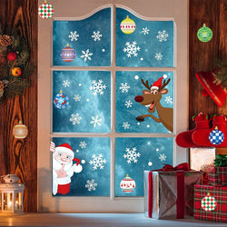 100-500Pcs Merry Christmas Sticker Christmas Party Holiday Decoration Gift Sealing Glue Baking Packaging Sticker Label 1inch (Online Order Only)