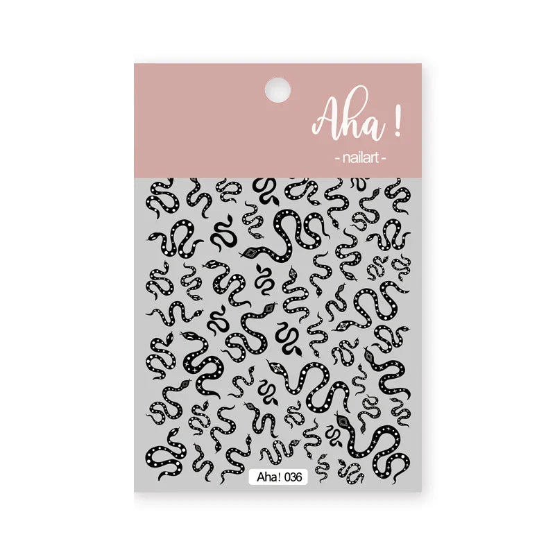 Japanese Style Little Daisy 3D Nail Stickers Summer White Florals Petals Flowers Back Glue Decals Cute Five Petals Manicure Tips (ONLINE ORDER ONLY)