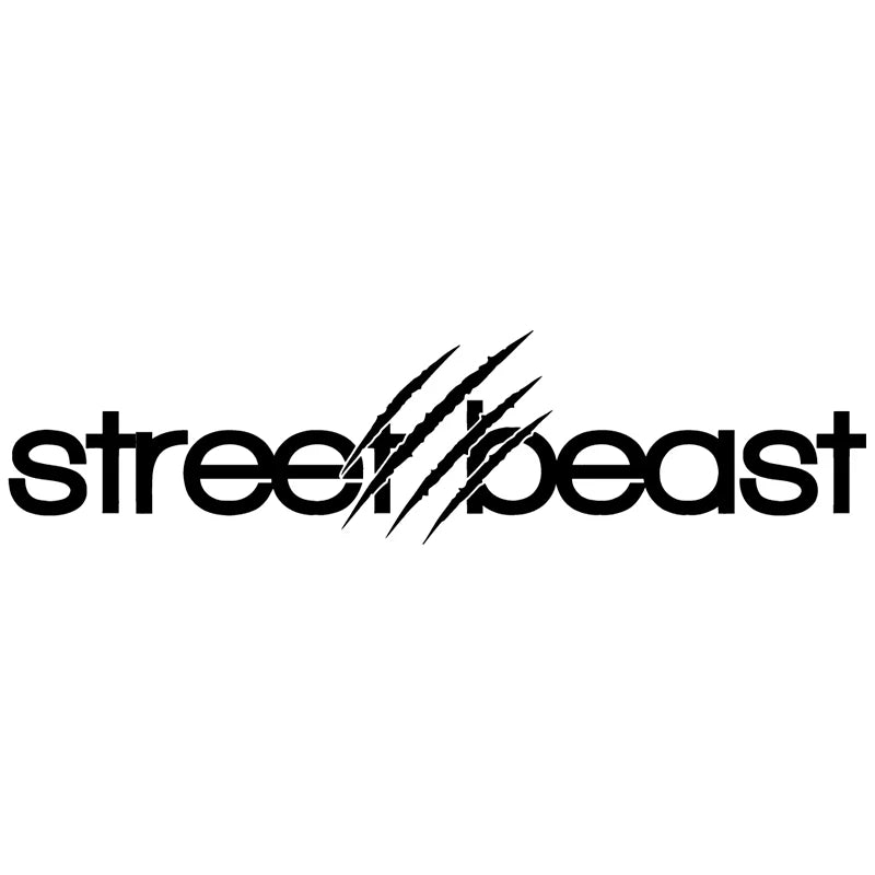 Street Beast for Car Sticker Decoration Windshield Banner JDM Sticker Claw Mark External Accessories Waterproof PVC Vinyl Decals (ONLINE ORDER ONLY)