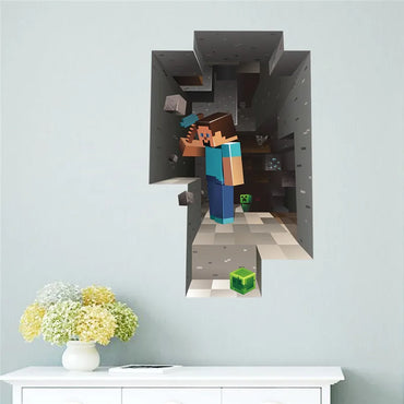 3D Cartoon Wall Stickers for Kids - PVC Eco-Friendly Decor Gifts (Online Order Only)