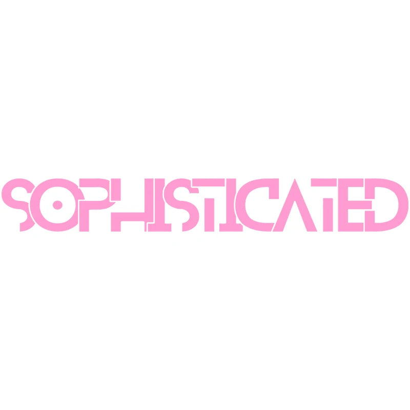 Sophisticated for Car Sticker Individuation Decoration Windshield Banner External Accessories Waterproof Pvc Vinyl Decals (ONLINE ORDER ONLY)