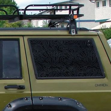 Universal Topography Quarter Window Car Sticker Suitable For Most Decoration Accessories Die Cutting Vinyl Decals (ONLINE ORDER ONLY)