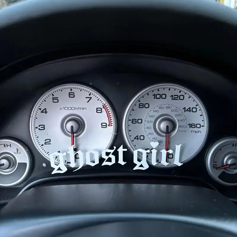 "Ghost Girl" Sticker, Suitable For Windows, Cars, Trucks, Toolboxes, Laptops, MacBooks, For Almost Any Hard, Smooth Surface (ONLINE ORDER ONLY)
