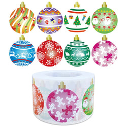 50-500Pcs Christmas Theme Seal Labels Stickers Merry Christmas Stickers For DIY Gift Baking Package Envelope Stationery Decor (ONLINE ORDER ONLY)