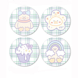 100-500pcs Round Cartoon Toys Animal stickers for kids Teacher Reward Encourage Sticker Office Stationery for Children 1inch (ONLINE ORDER ONLY)