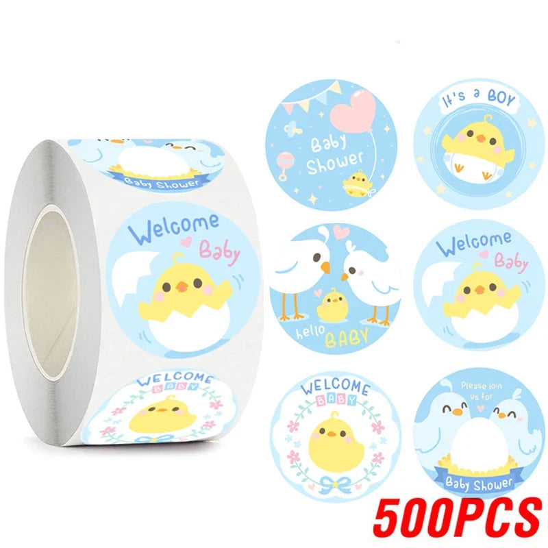 100-500pcs Lovely Animal Stickers Sealing Labels Reward Sticker For School Teacher Kids Stationery Sticker Gift Decor (ONLINE ORDER ONLY)
