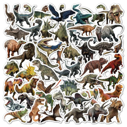 Dinosaur Stickers Pack for Phone Laptop Luggage Skateboard Kids Fun (Online Order Only)